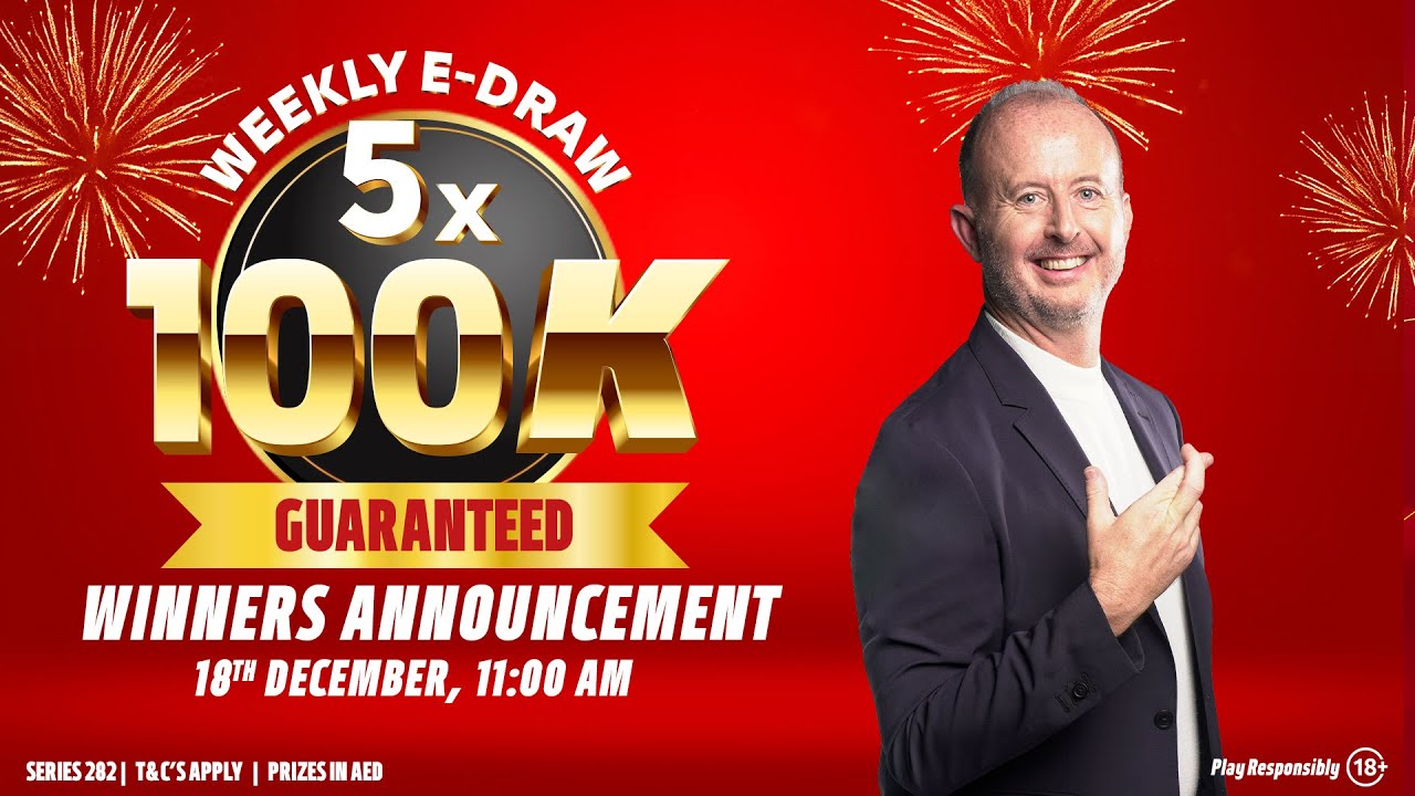 Watch Our Series 282 2nd Weekly E-Draw 5 x 100K Winners Announcement