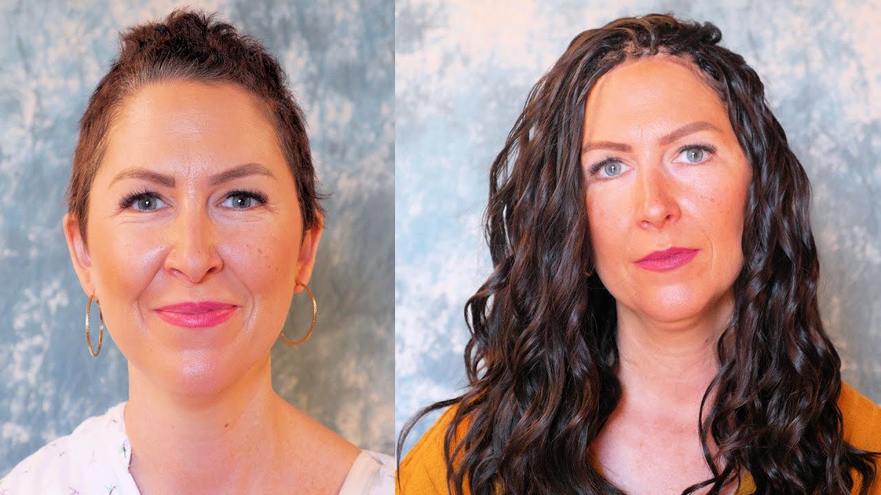 Michaela: Superkurze Haare nach Chemo - sie wünschte sich ihre langen Haare zurück - so klappte es!