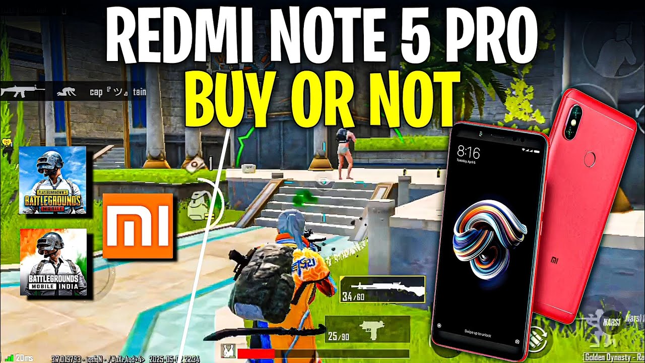 Redmi Note 5 Pro For PUBG/BGMI Gaming, eSports & Content Creation in 2025 | Worth It Or Not
