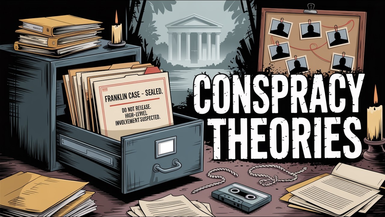 Conspiracy Theories | The Truth Behind The Franklin Cover-Up | Black Screen With Rain