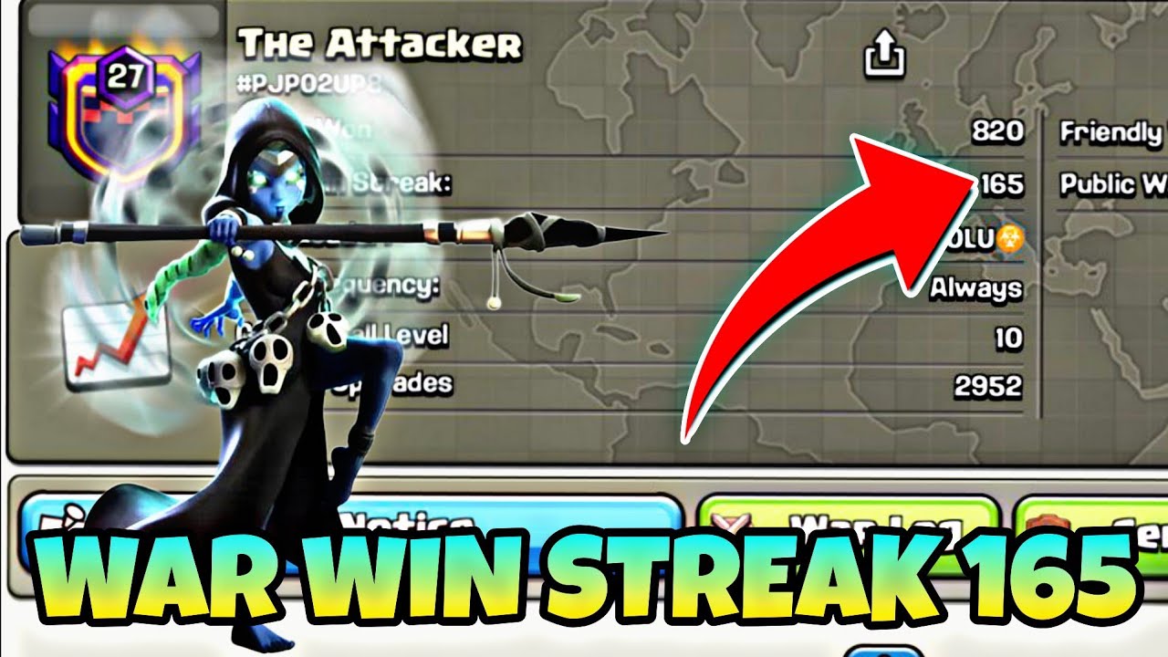 TH17 WAR WIN STREAK 165! Unbeatable Attacks & Pro Strategies | Clash of Clans
