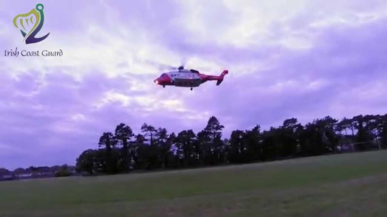 IRCG Rescue 116 Beaumont Hospital Landing
