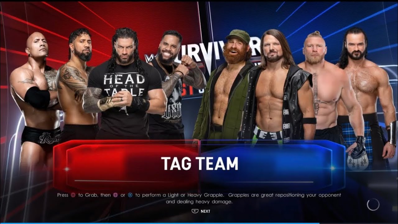 WWE GAMEPLAY (TAG TEAM)🤼‍♂️.