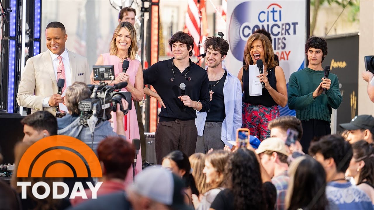 Wallows says it&rsquo;s a &lsquo;dream come true&rsquo; to perform on TODAY