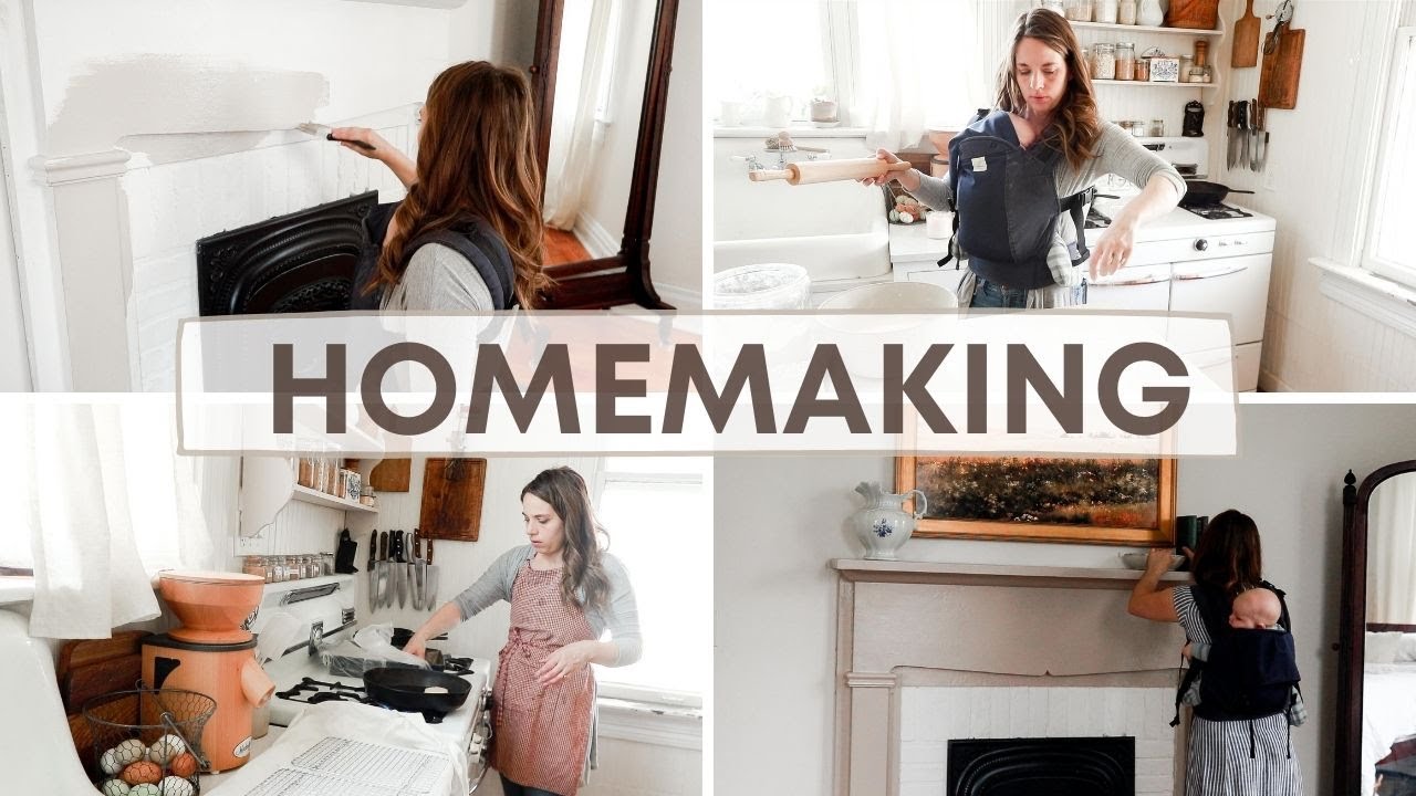 Homemaking | Redecorating the Mantle and Sourdough Donuts