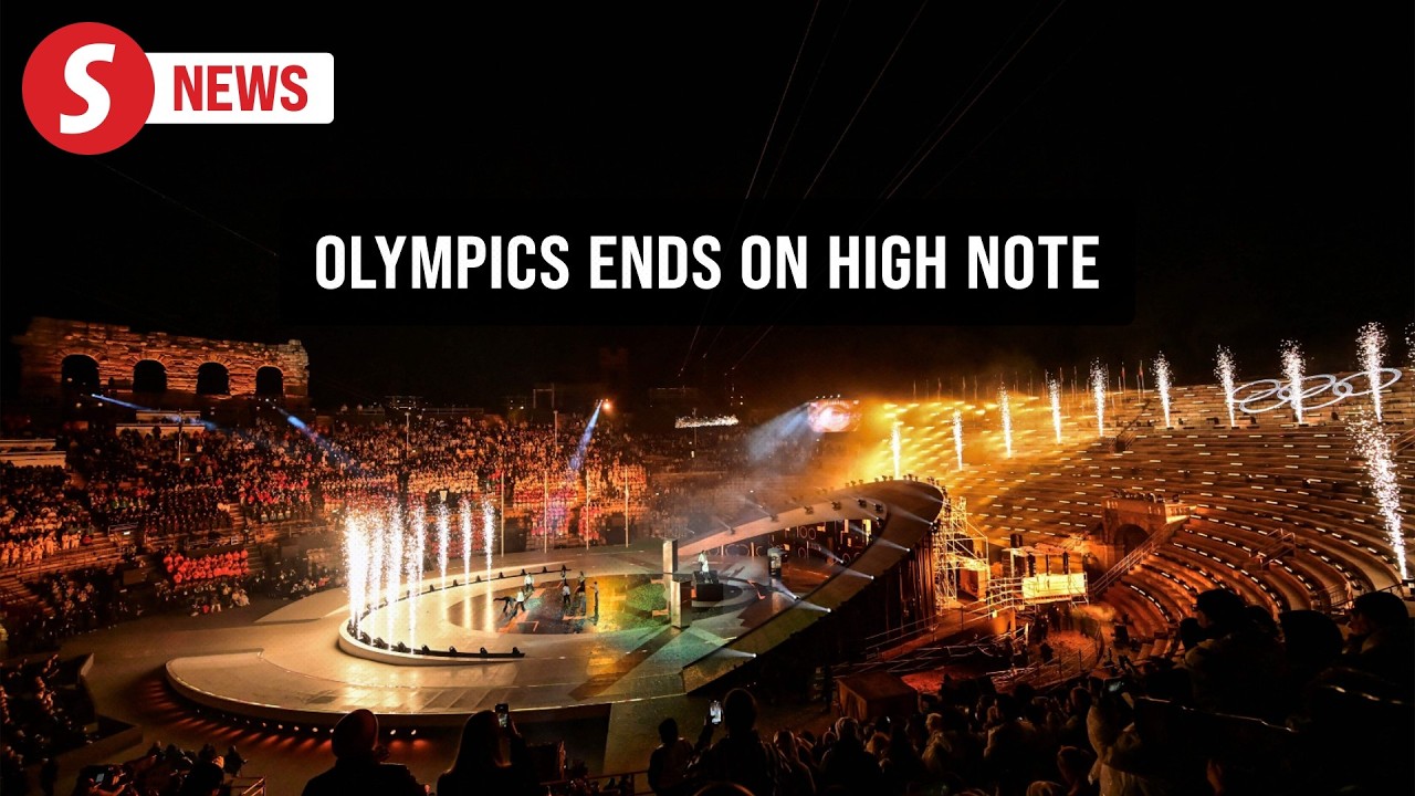 Spectators leave amazed by Olympics closing ceremony