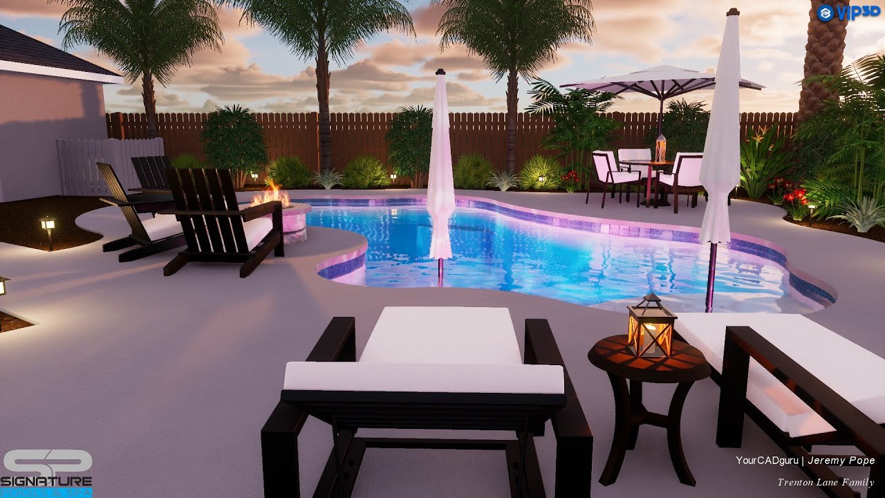 TOP 3 Swimming Pool Layout & Design | Elegant | Stylish | Relaxing | Fun | Trenton Ave Family