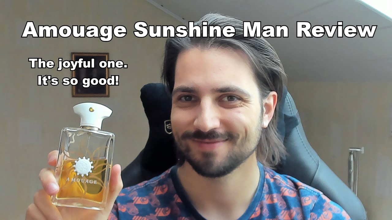 Amouage Sunshine Man Review - The joyful one.
