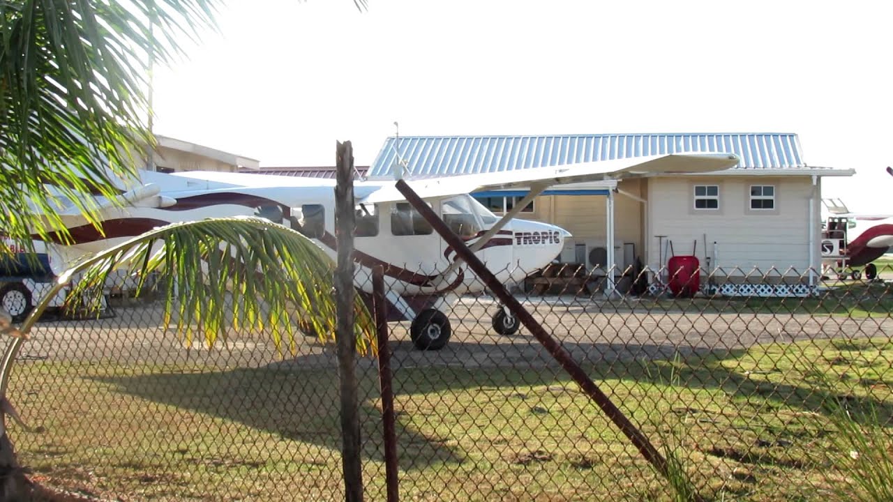 Tropic Air GA-8 Airvan startup