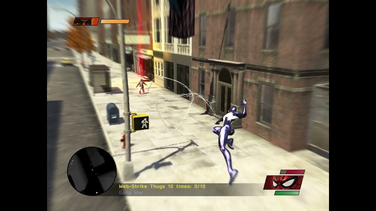 Spider-Man: Web of Shadows | Web-Strike on Thugs |