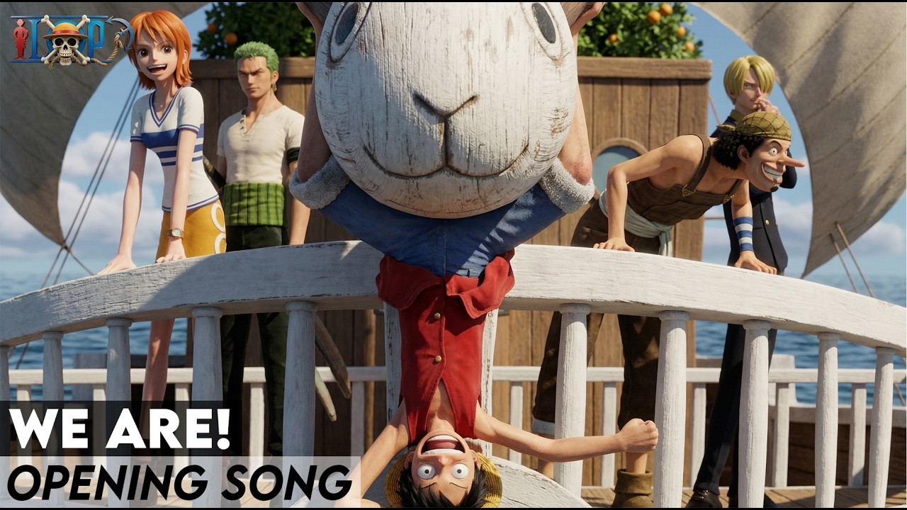 One Piece Opening - We Are | Realistic 3D Cinematic Music Video Adaptation (Fan Made by ILOP) 4K