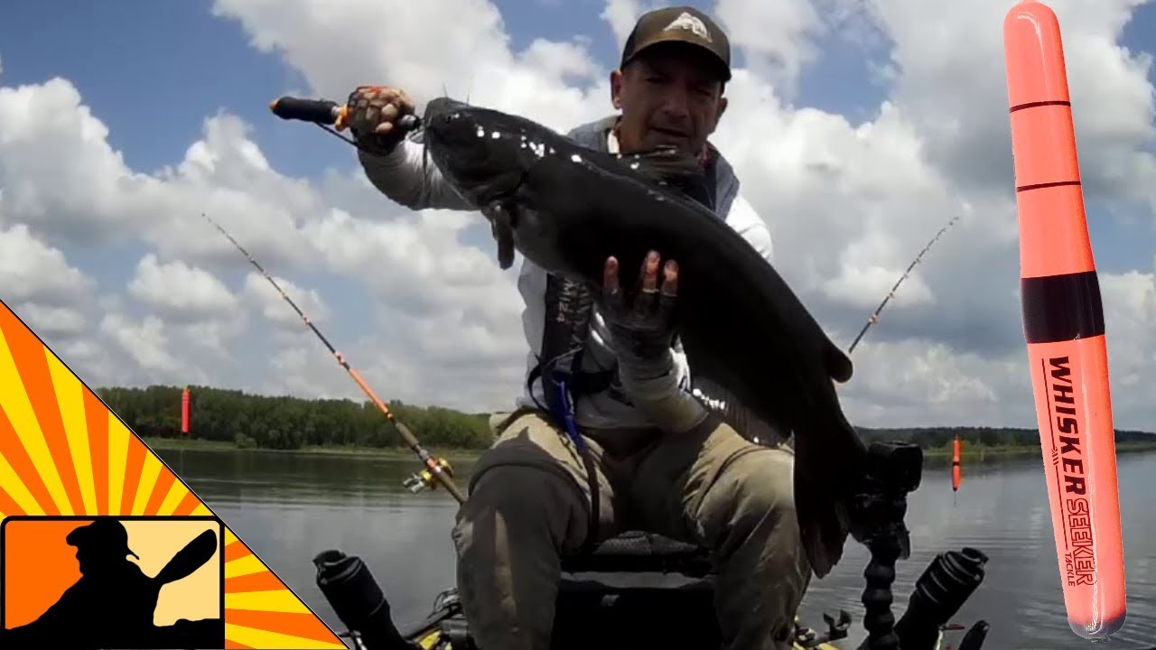 Catfishing in the weeds (Weighted Slip Floats for the Win!)