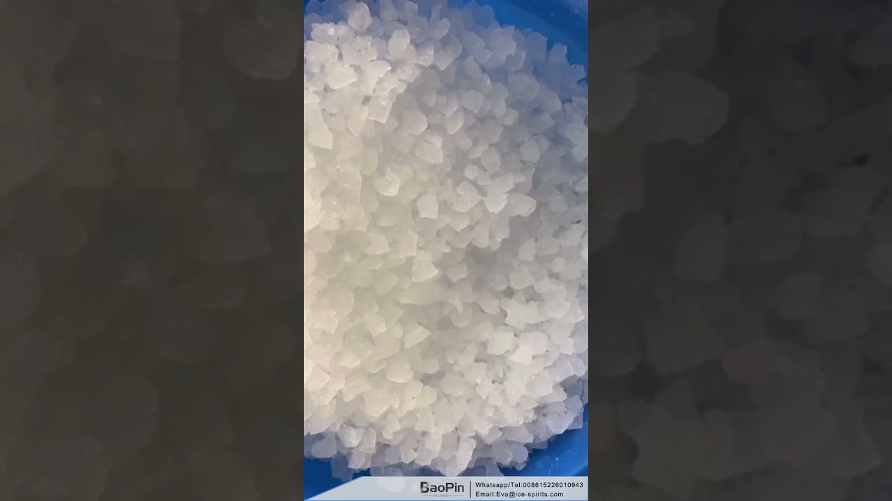 How to maker crystal nugget chewable granular ice ?
