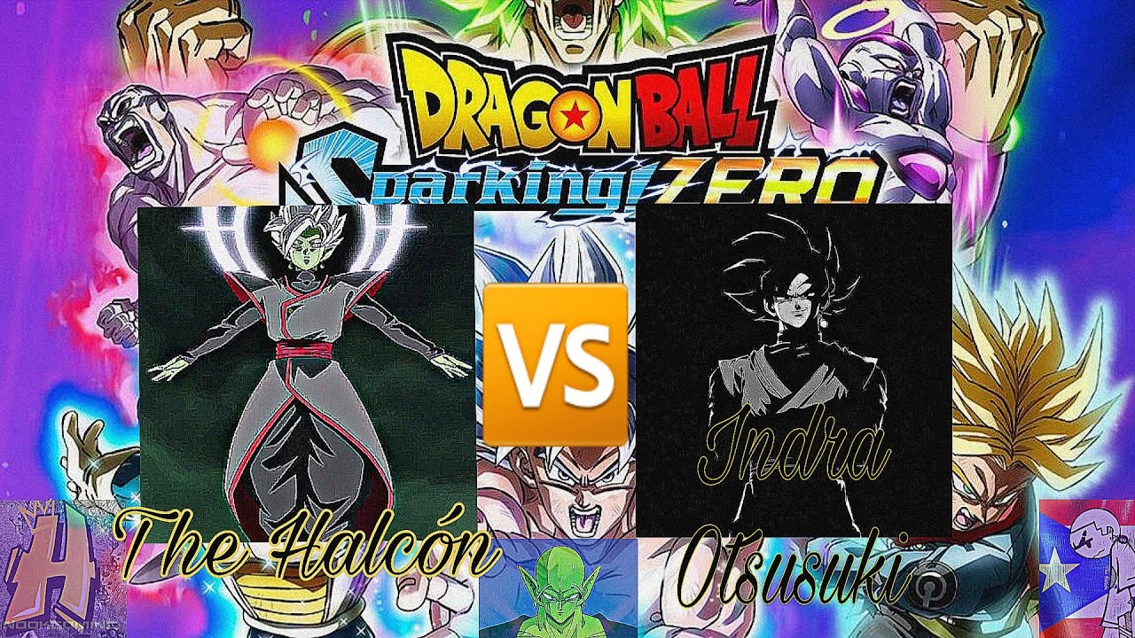 Dragón Ball: Sparking! Zero — Zamas VS Goku Black, In Intense Fight The Halcón VS Indra Otsusuki. 🔥