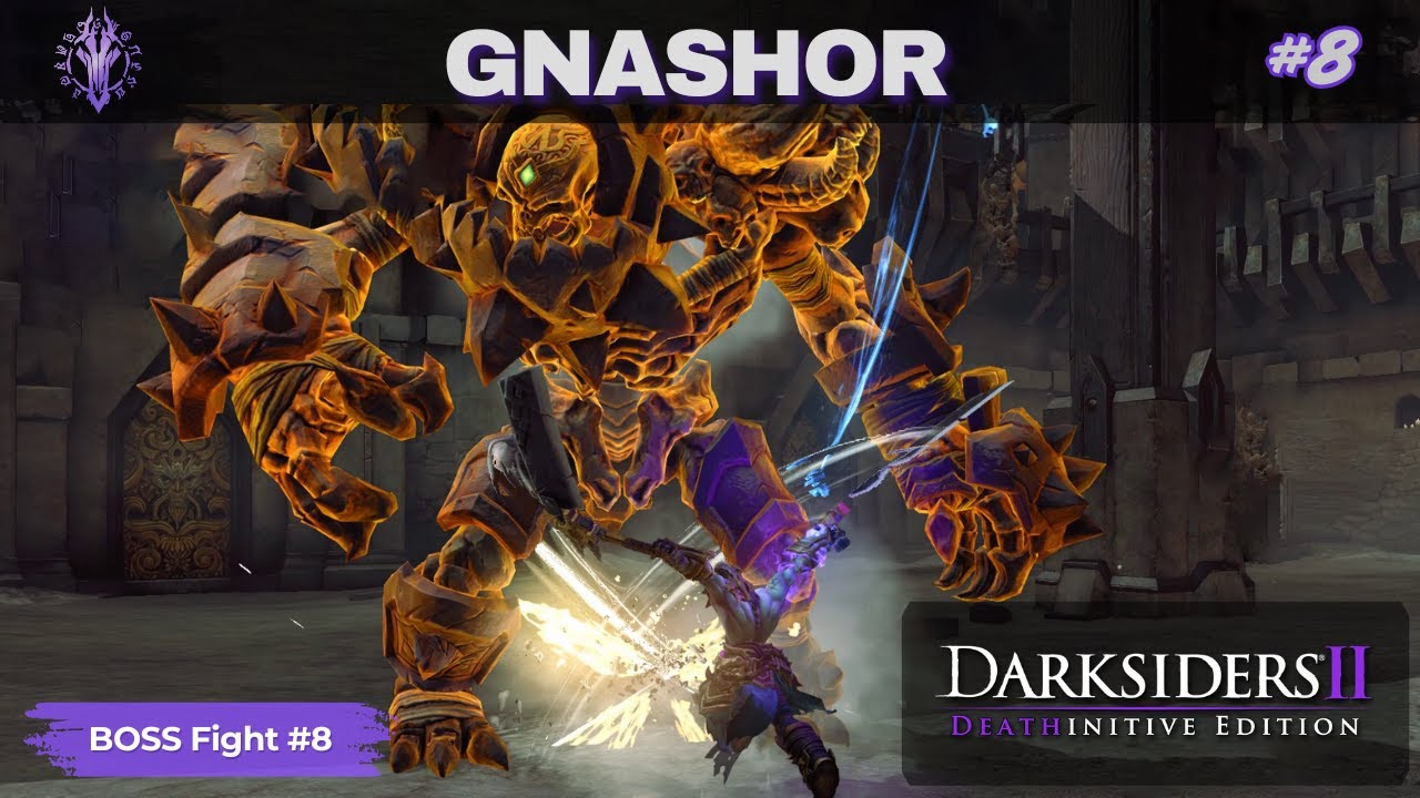 Darksiders 2 – Gnashor Boss Fight #8 Gilded Arena | Deathinitive