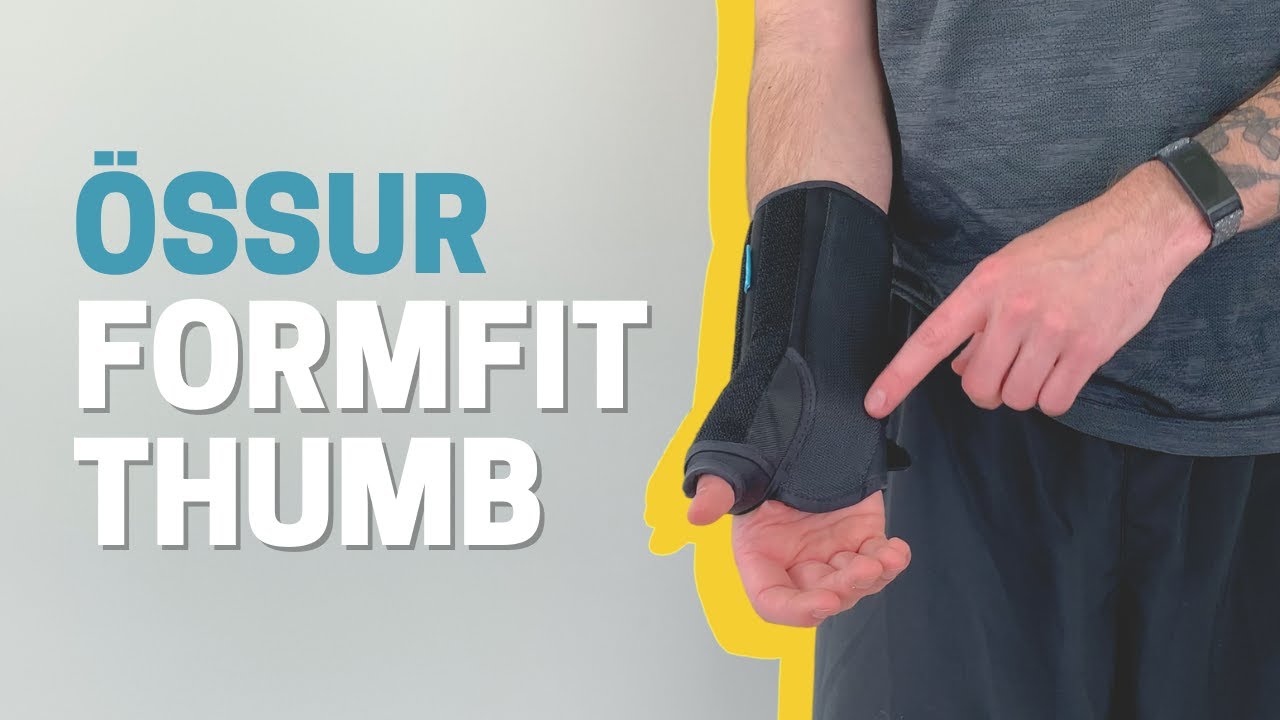 Össur FormFit Thumb Spica Modular Wrist Brace Overview