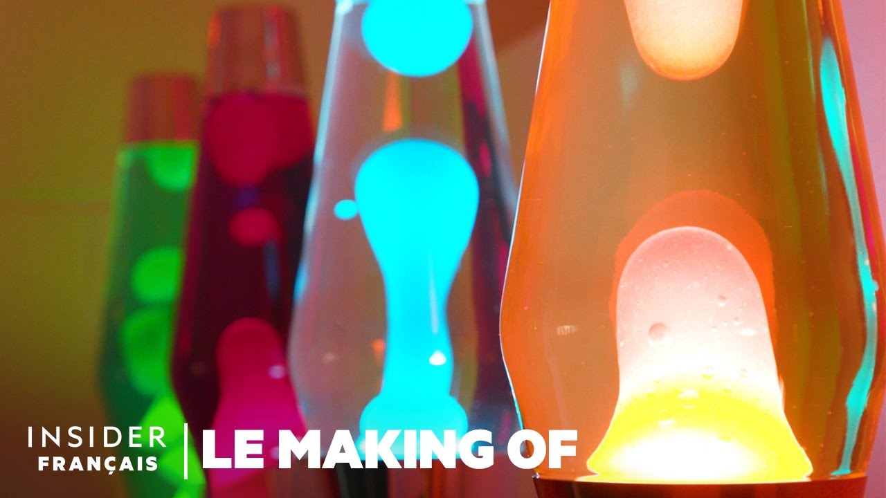 Comment on fait une lampe à lave | Le making-of