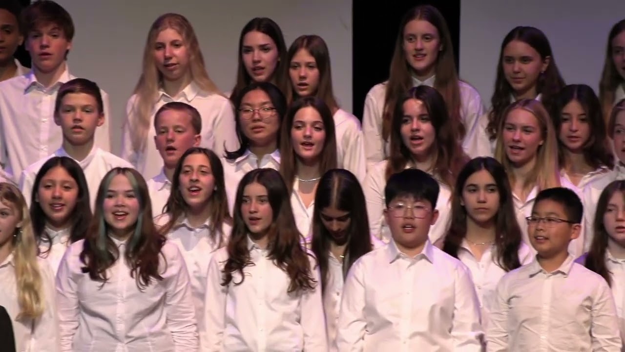 ASW Middle School MYP Choir - Can't Stop The Feeling (arr. Snyder)