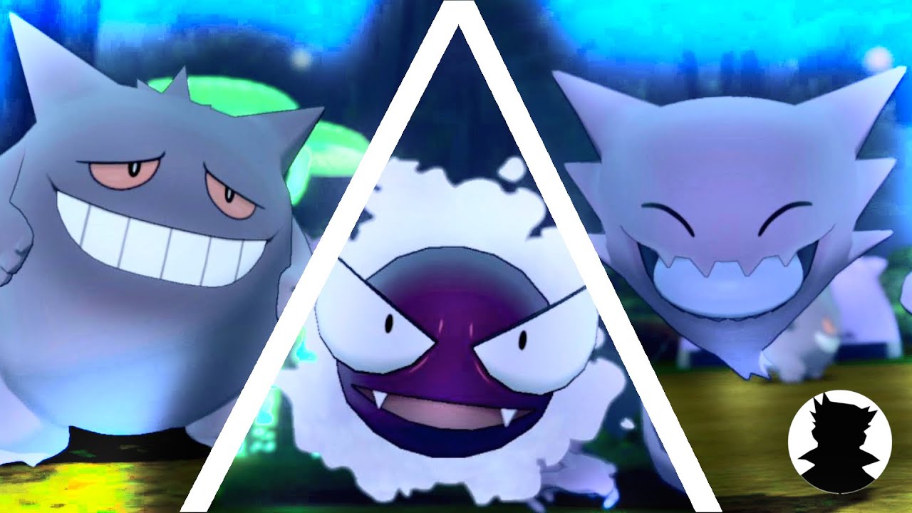 【Pokemon Camp】Gastly・Haunter・Gengar＆Shiny Evolution Cute!