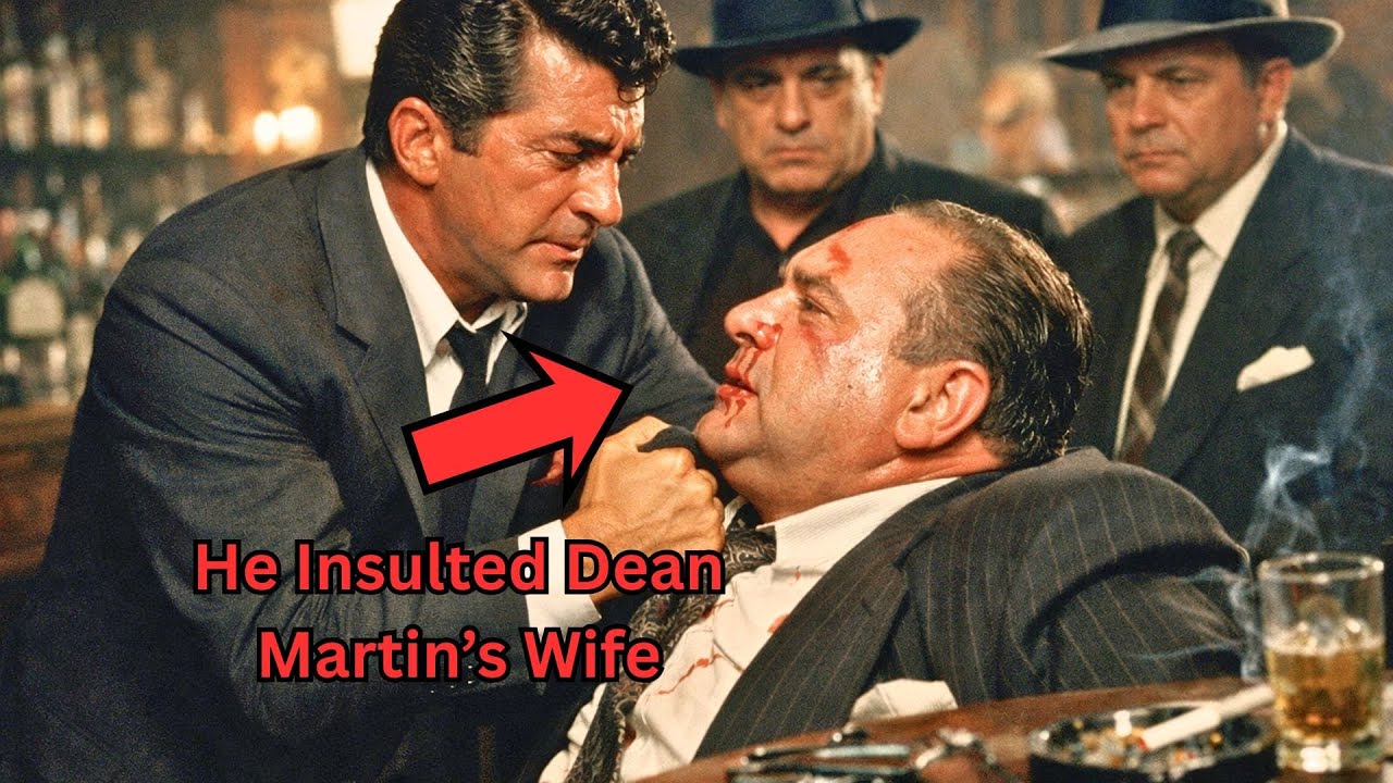 A Mafia Boss Disrespected Dean Martin’s Wife — What Dean Did Next Changed Everything