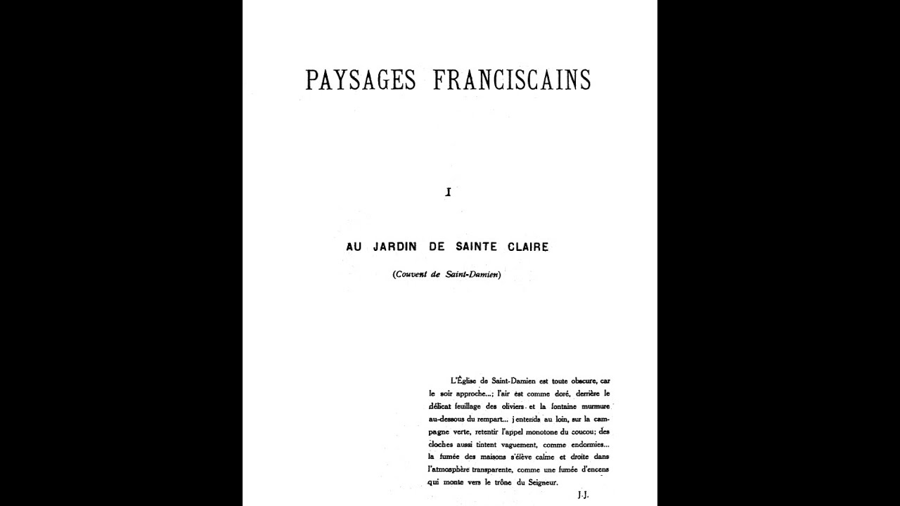 Gabriel Pierné - Paysages Franciscains for orchestra (Score Video)