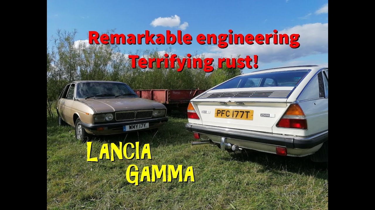 Lancia Gamma: Remarkable engineering, terrifying rust!