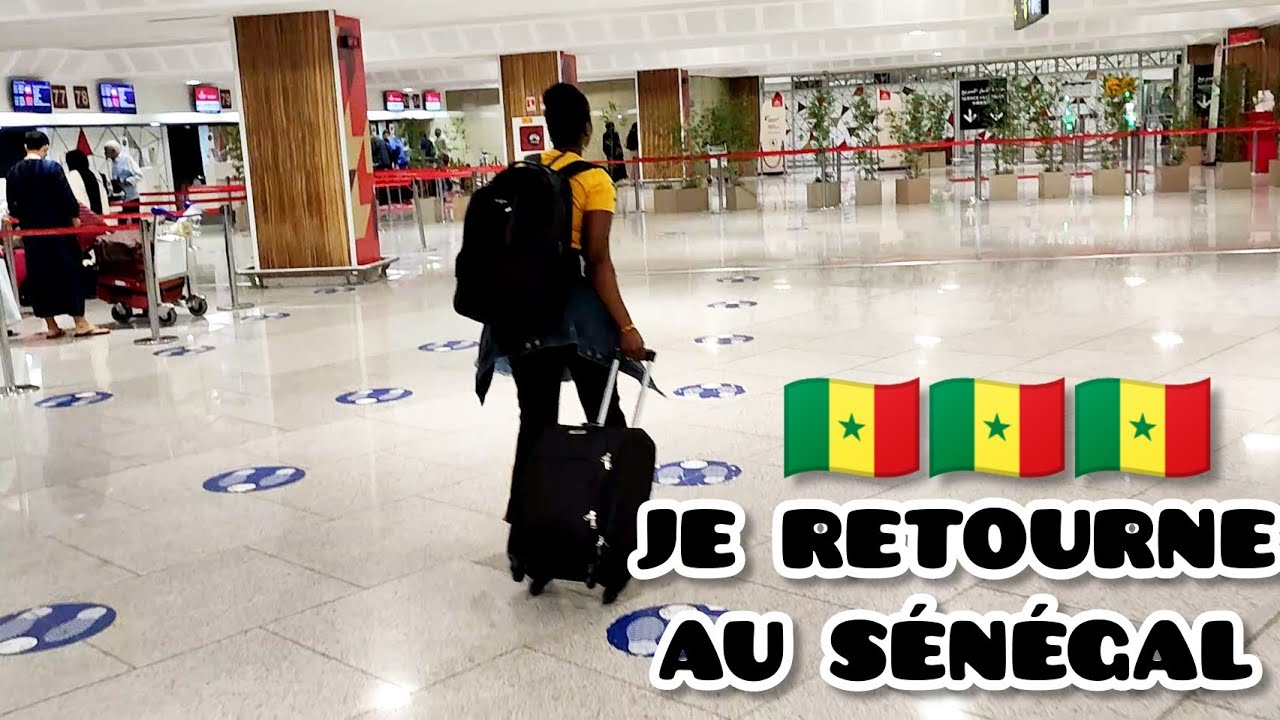 SÉNÉGAL VLOG 1 / JE RETOURNE DANS MON PAYS