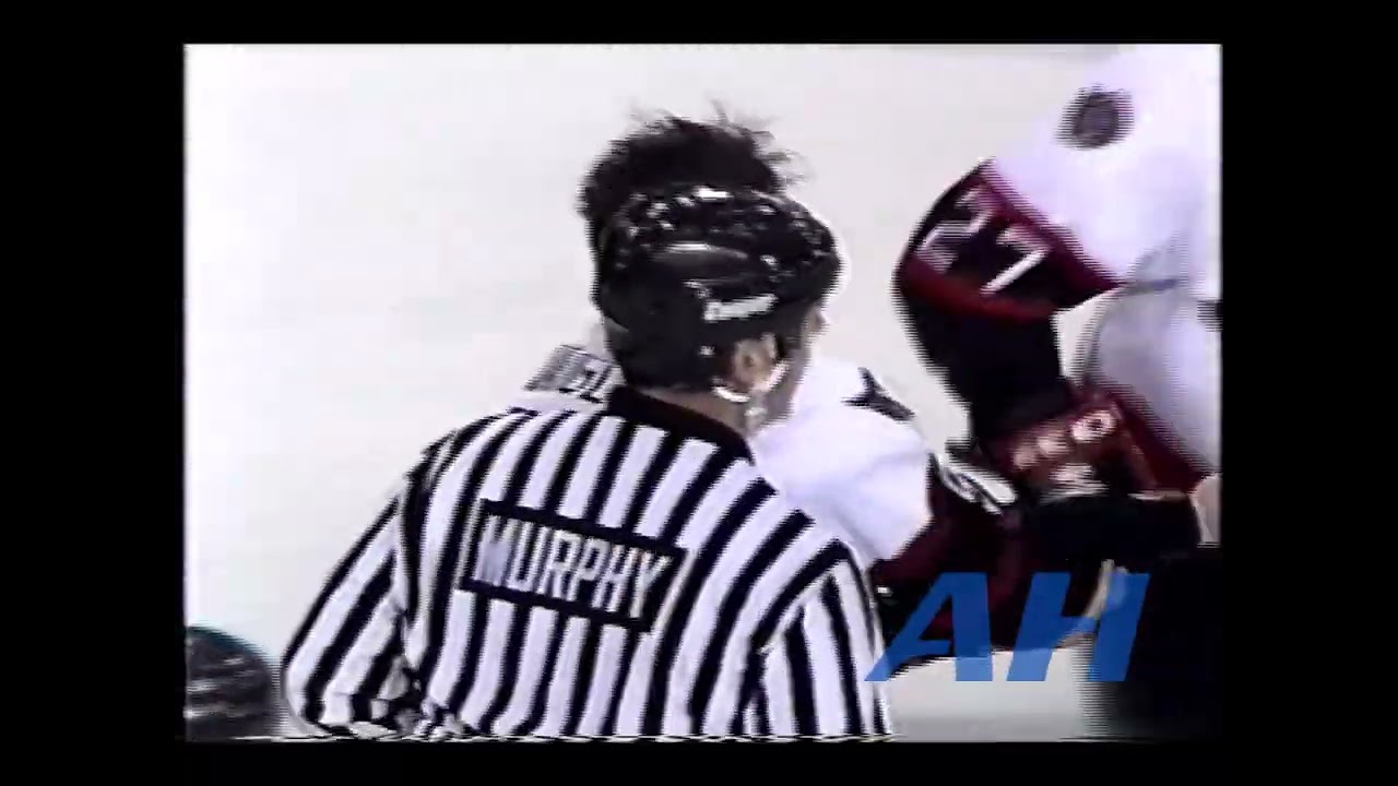 NHL Mar. 30, 1994 Alexandre Daigle,OTT v Valeri Kamensky,QUE (R) Ottawa Senators Quebec Nordiques