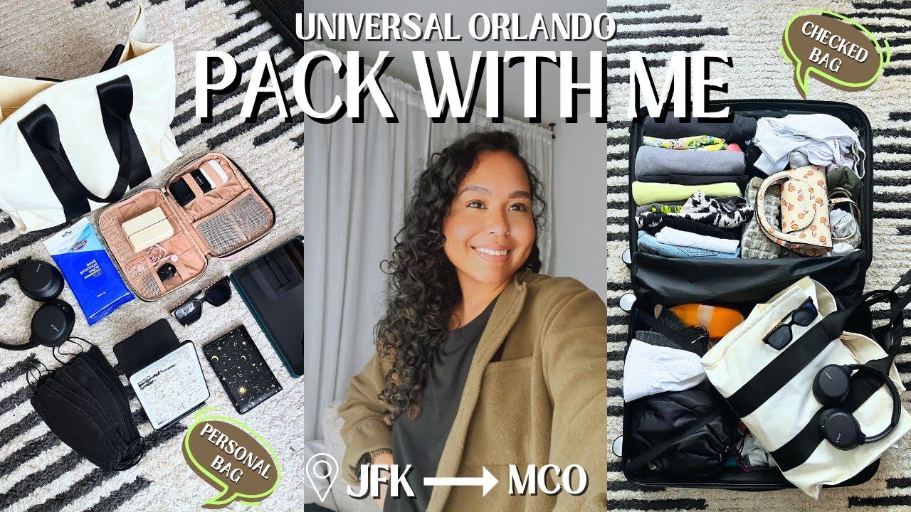 УПАКУЙТЕ С СОБОЙ Вещи в Universal Studios Orlando и получите советы и рекомендации по упаковке!✨