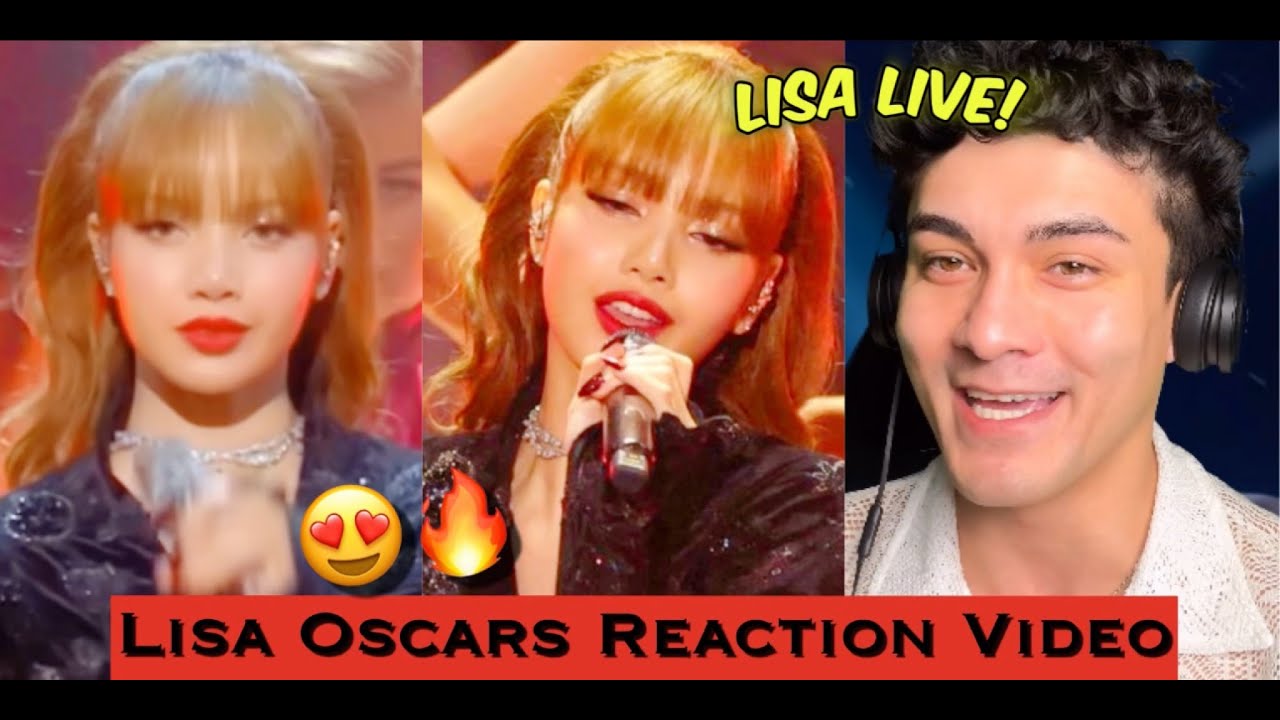 LISA Makes Oscars History! Lisa Oscars REACTION to James Bond Musical Tribute ft. Doja Cat & RAYE 🎤✨