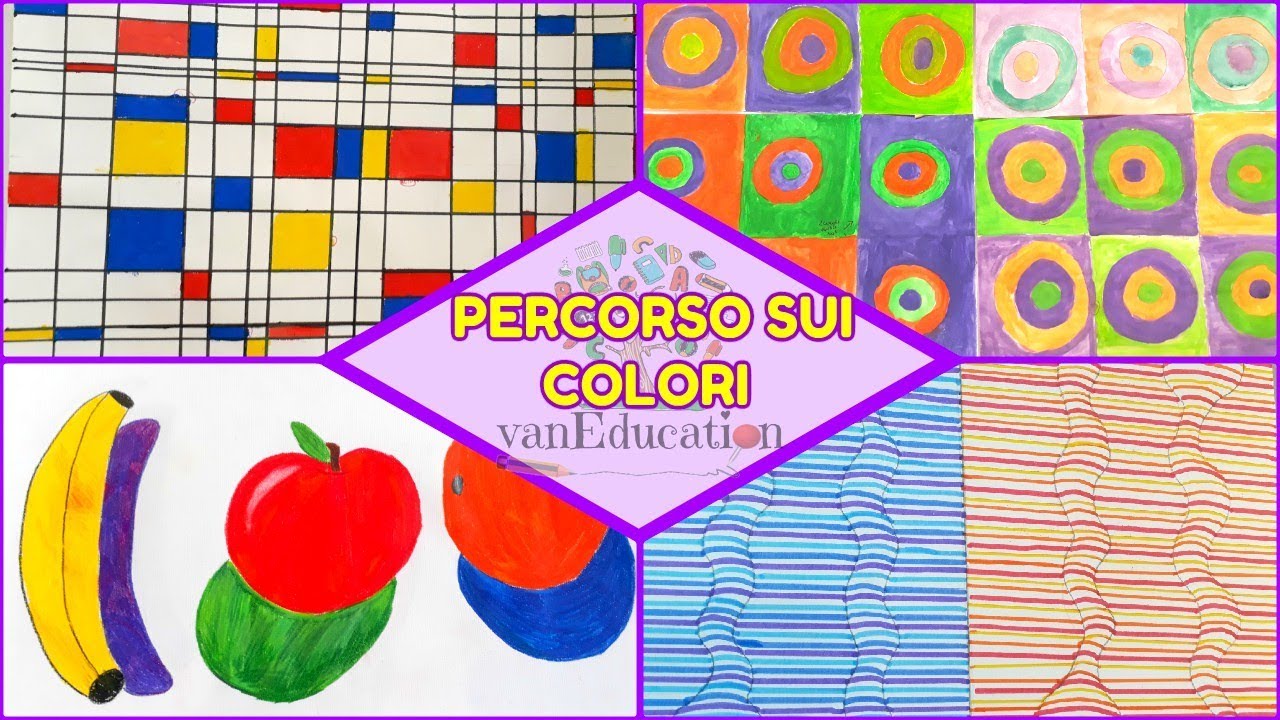 PERCORSO SUI COLORI | ARTE, DISEGNO E IMMAGINE |  vaneducation