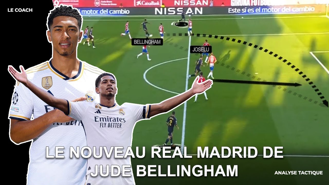 Le Real Madrid impressionne l&rsquo;Europe avec sa superstar Jude Bellingham I Analyse Tactique du jeu !