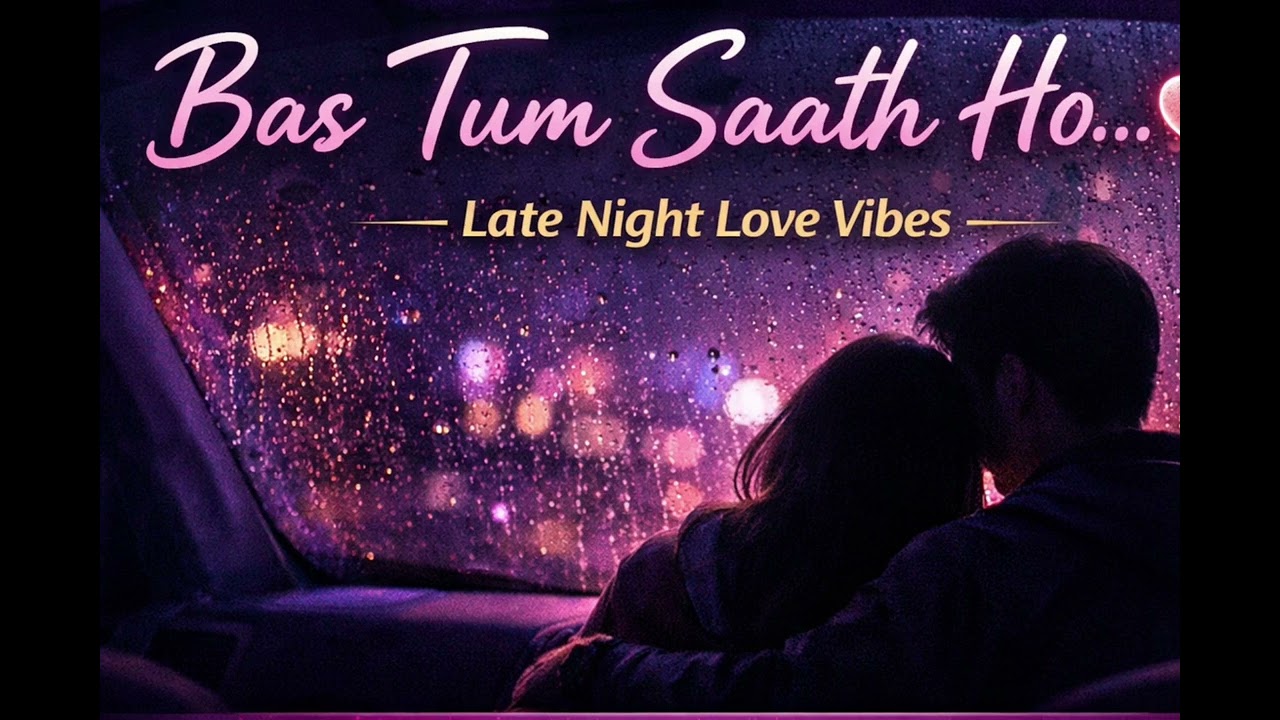 Bas Tum Saath Ho ❤️ Late Night Love Song | Relatable Hindi LoFi 