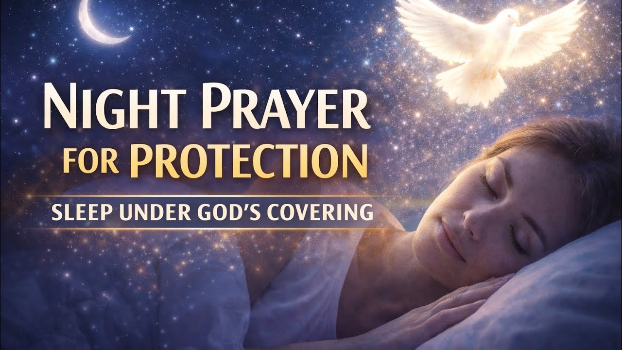 Powerful Night Prayer for Protection | God Watch Over Me While I Sleep