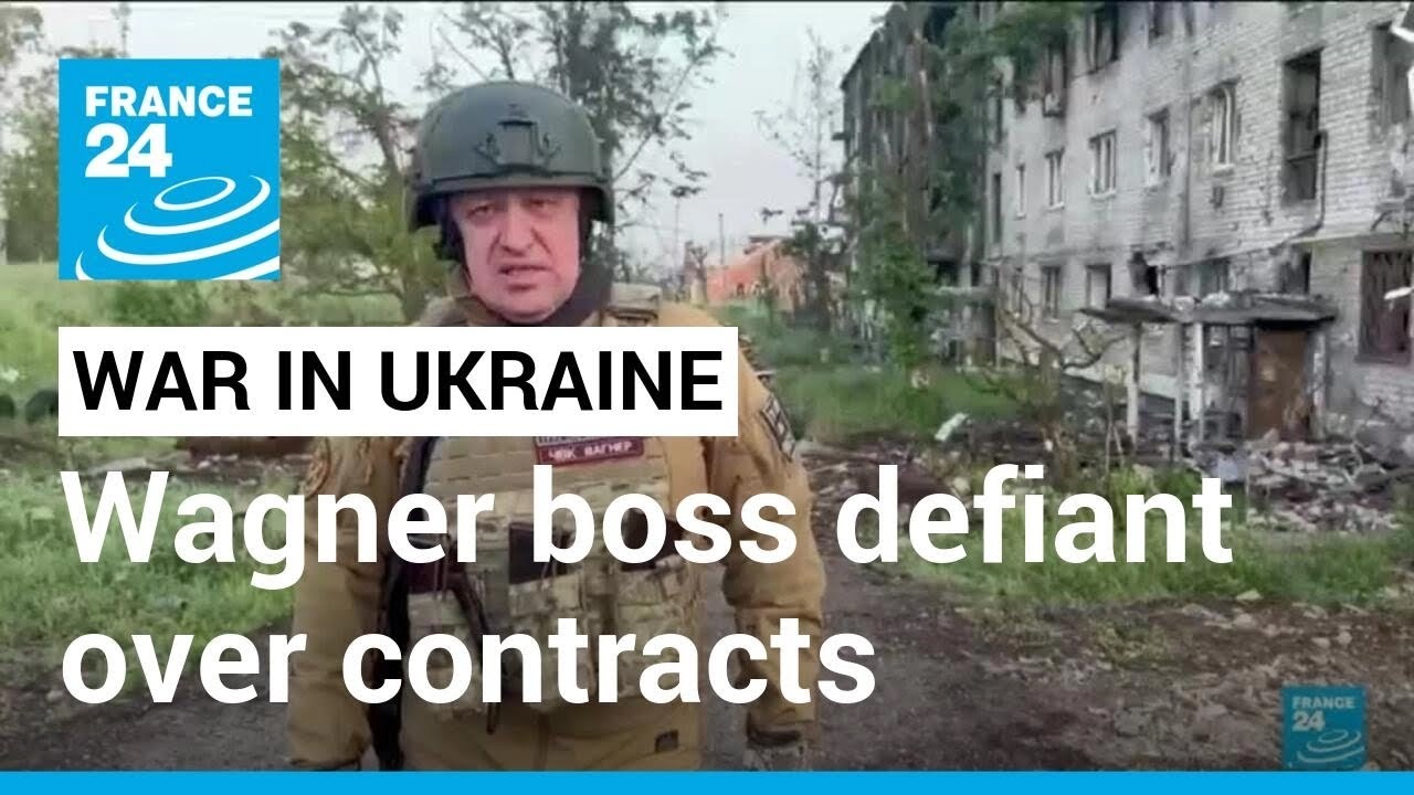Wagner boss defiant over defence ministry contracts &bull; FRANCE 24 English