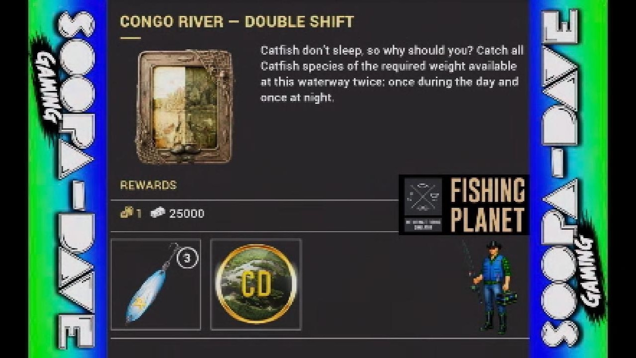 Double Shift Mission Congo River Fishing Planet Anniversary Event Guide