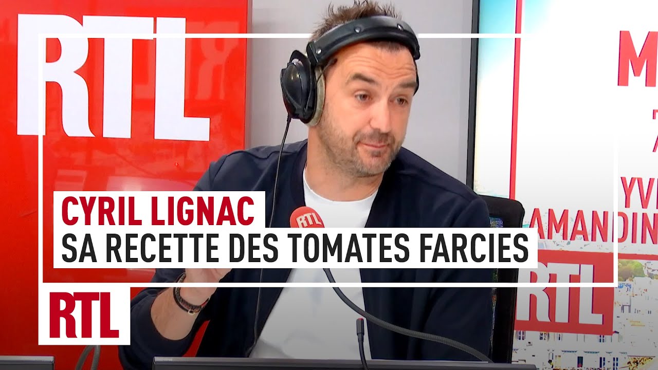 Cyril Lignac : sa recette des tomates farcies
