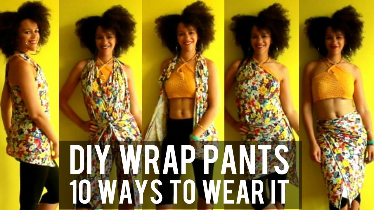 ⭐ 10 WAYS TO WEAR WRAP PANTS | LOOKBOOK ⭐
