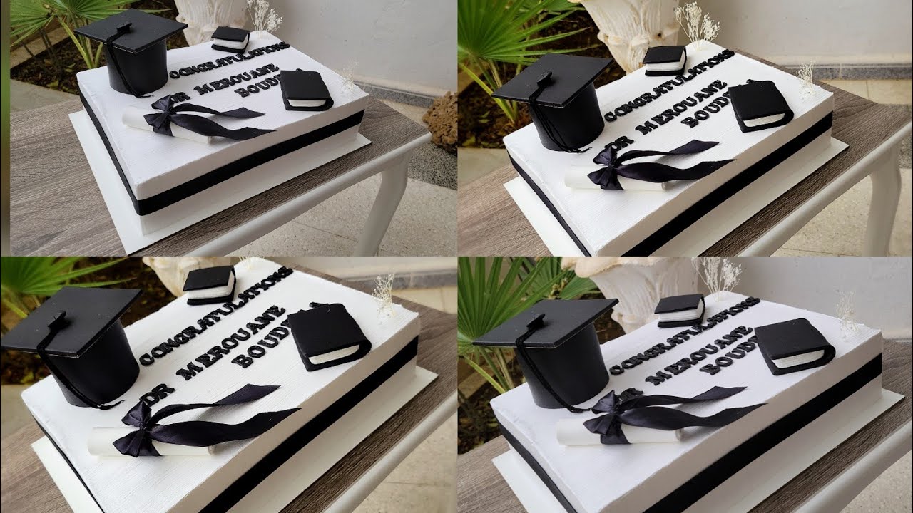 اول طلبية تخرج لسنة 2025 👨‍🎓 كيك تخرج مع سعر البيع لأصحاب المشاريع 💰💶💵 #cake