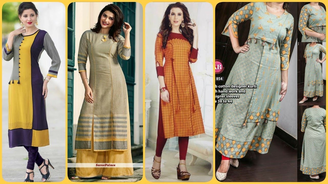 Top Kurti Design Ideas 2019/Designer Kurti Design/Branded Kurtis