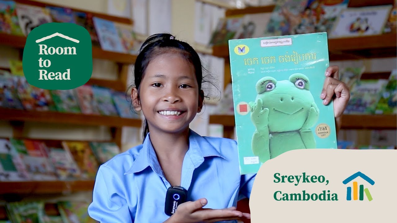 Developing a lifelong love of reading | Meet Sreykeo from Room to Read Cambodia