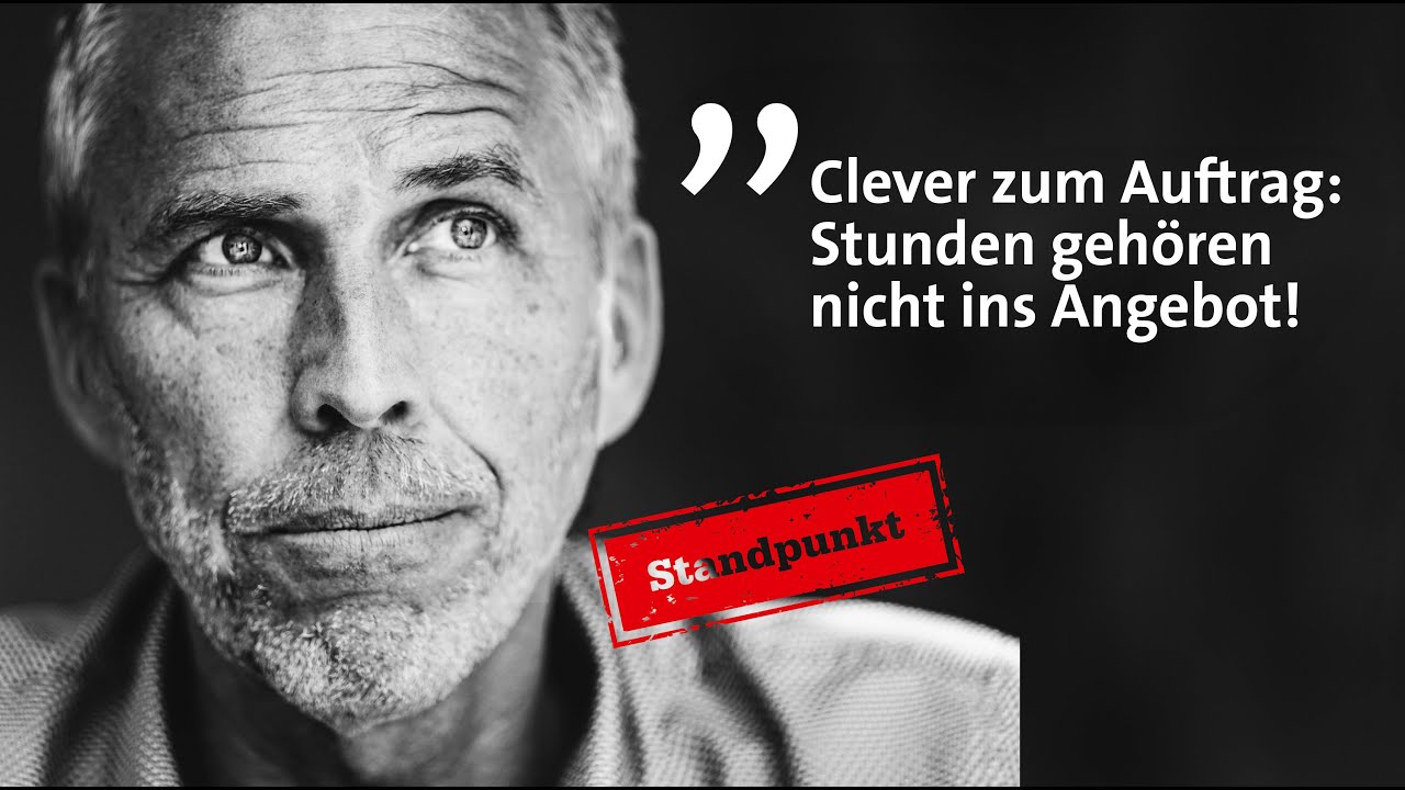 Achtung Stundenfalle! | Angebote im Handwerk richtig schreiben | Expertentipp von Roland Schraut 🤩