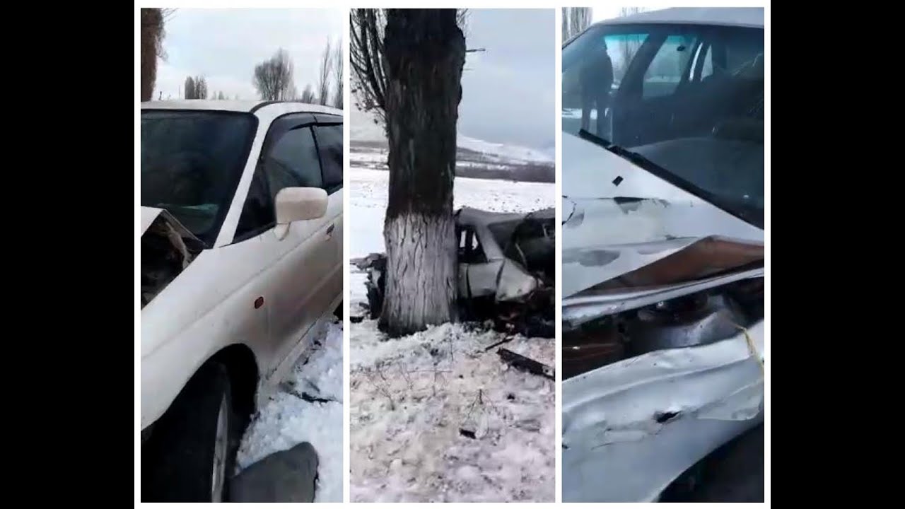 Семья чудом осталась жива в ДТП на Иссык-Куле