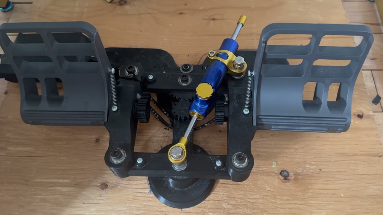 F16 cadet pedals