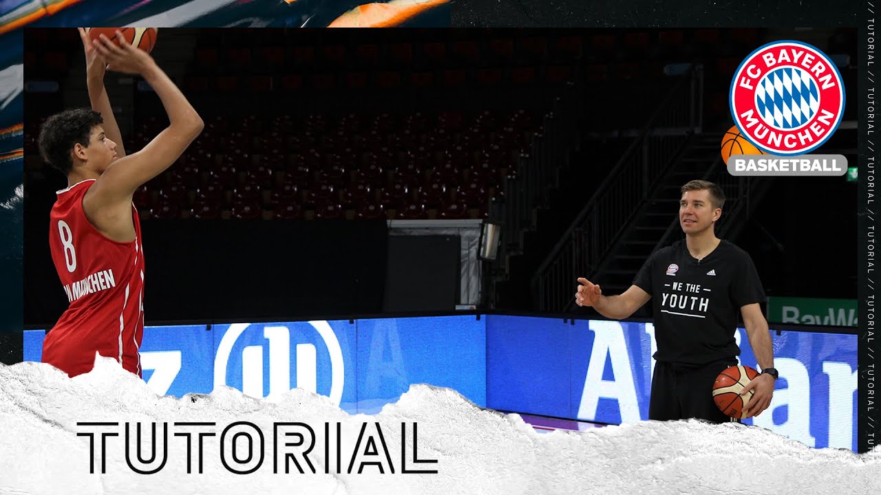 FCB Basketball Tutorial - Folge 7: Wurf aus der Bewegung feat. Steffen Hamann