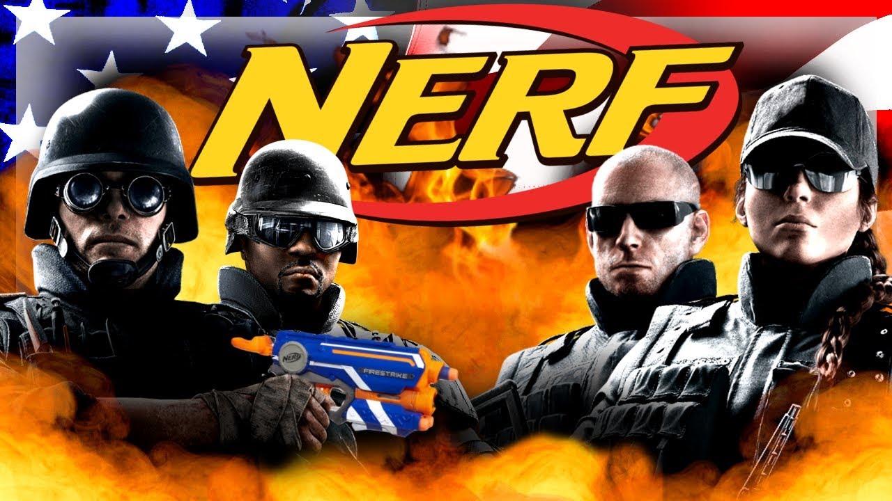 Nerf FBI - Rainbow Six: Siege