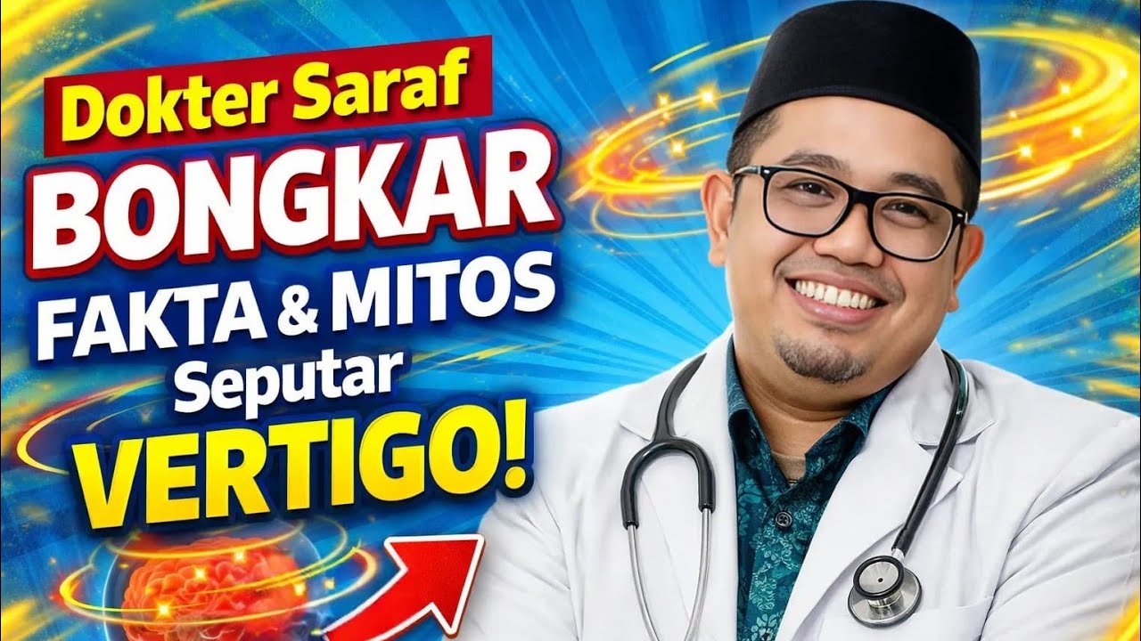 Dokter Saraf bongkar, Fakta & Mitos Seputar Vertigo!