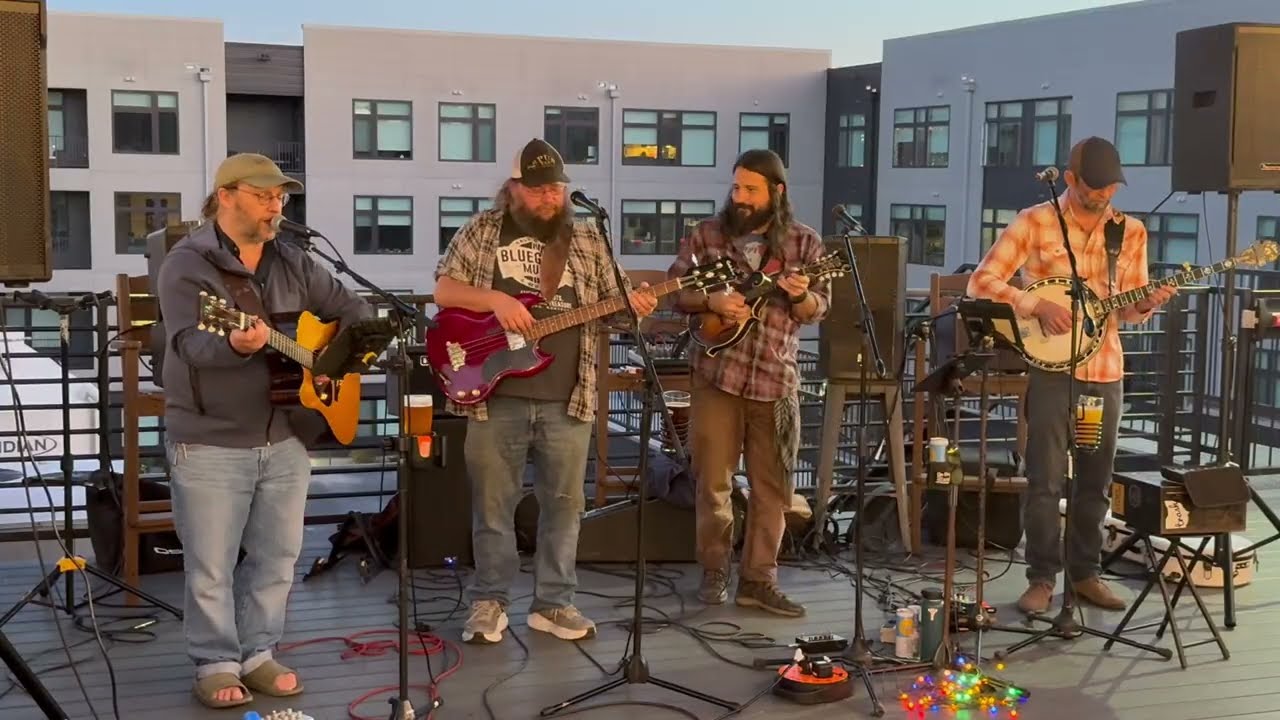 The Rumpke Mountain Boys on the Rooftop at Braxton Brewery Hop Fest  09/06/2025 Set II