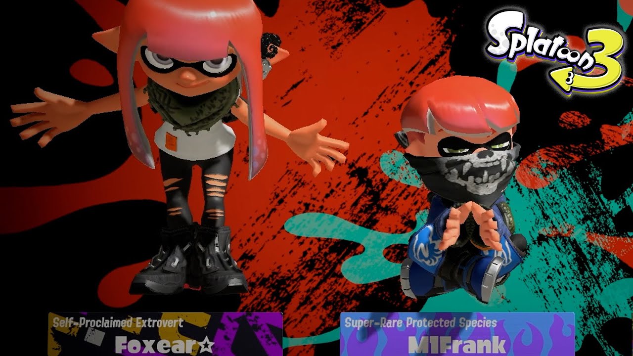 Open with Foxear - Anarchy Open | Splatoon 3 Gameplay