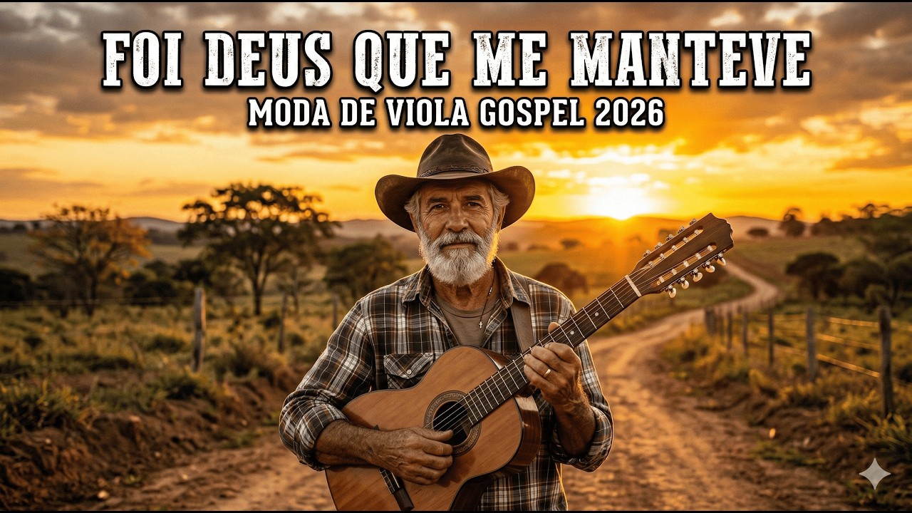 FOI DEUS QUE ME MANTEVE | Moda de Viola Gospel 2026